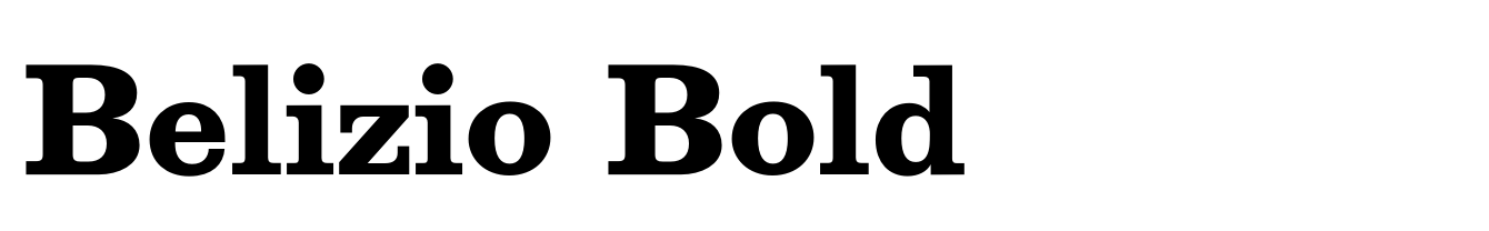 Belizio Bold